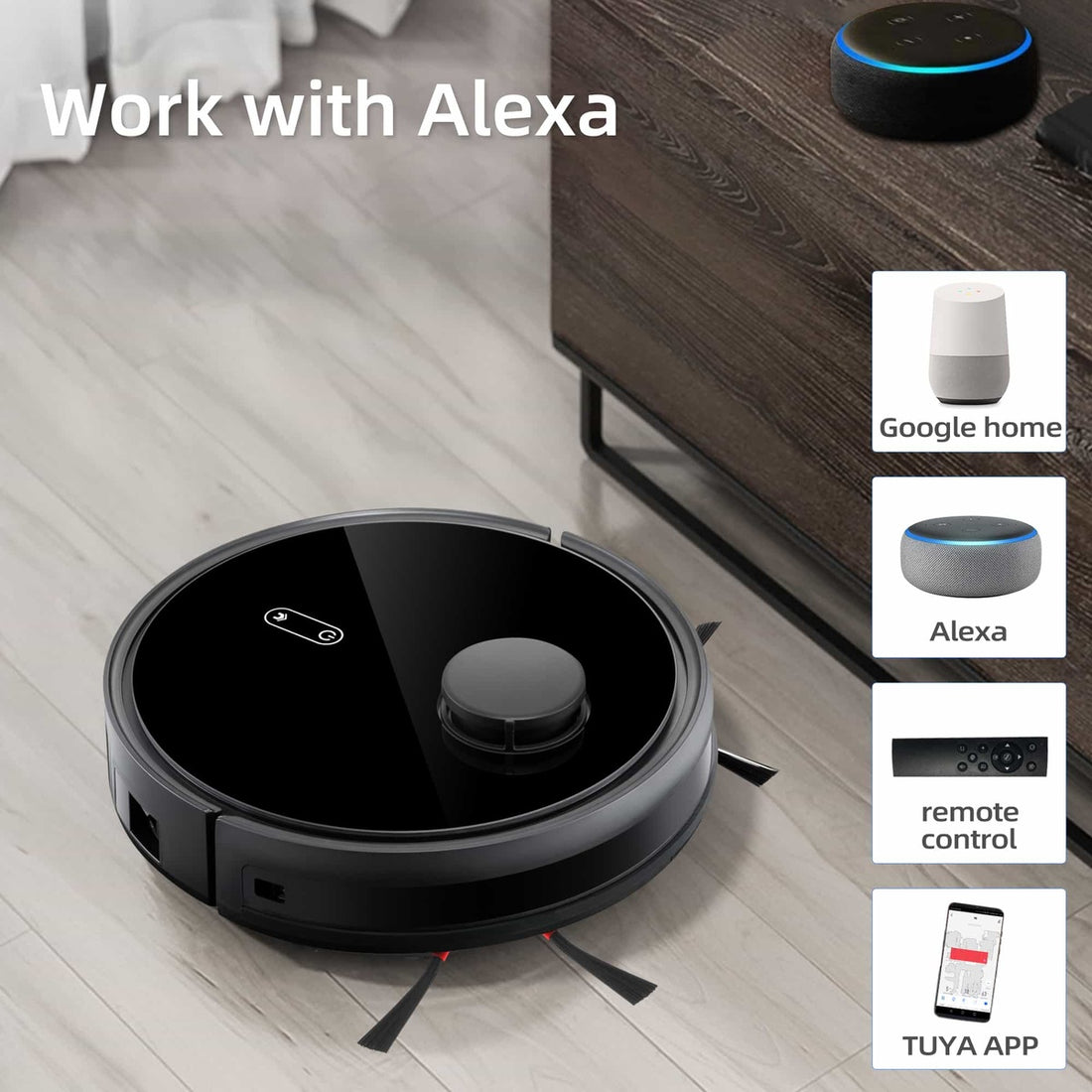 3-in-1 Automatic Robot Vacuum Cleaner